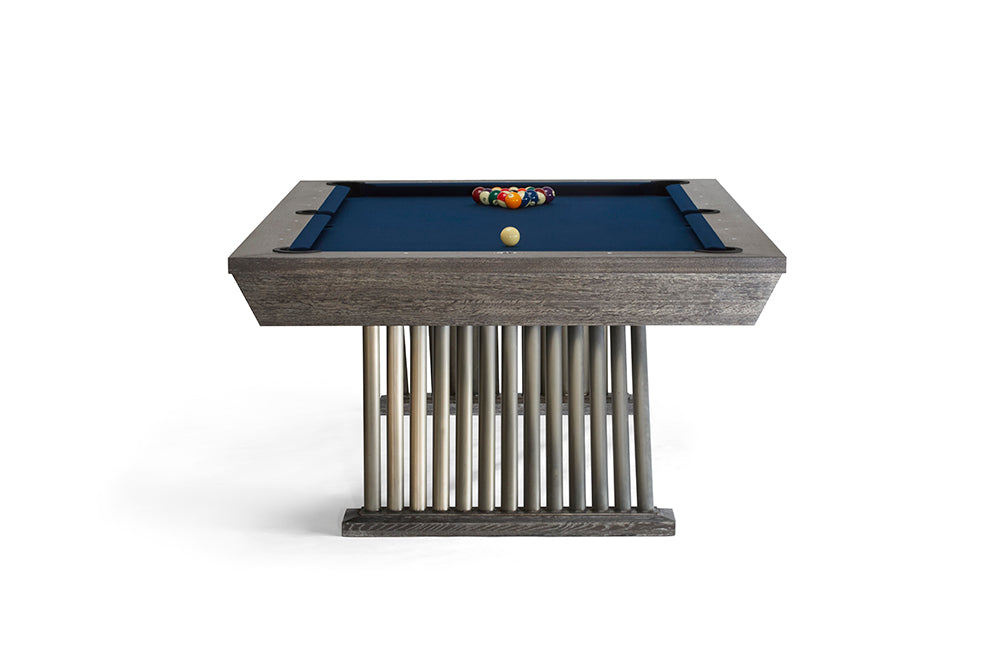 Brunswick Brescia 8ft American Billiards Table with Drop Pocket - Dark Charcoal