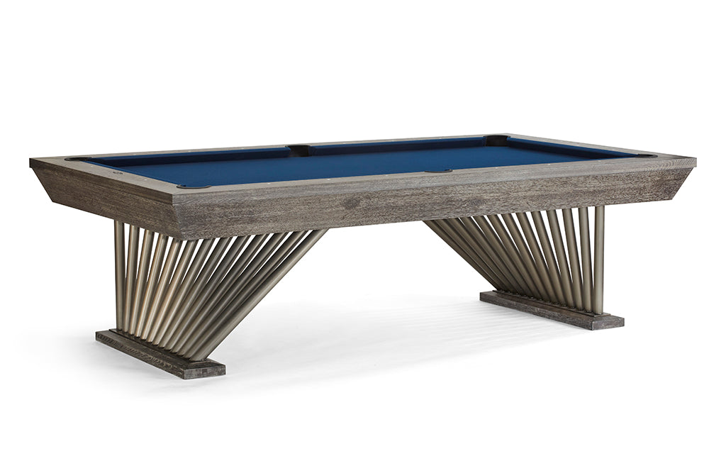 Brunswick Brescia 8ft American Billiards Table with Drop Pocket - Dark Charcoal