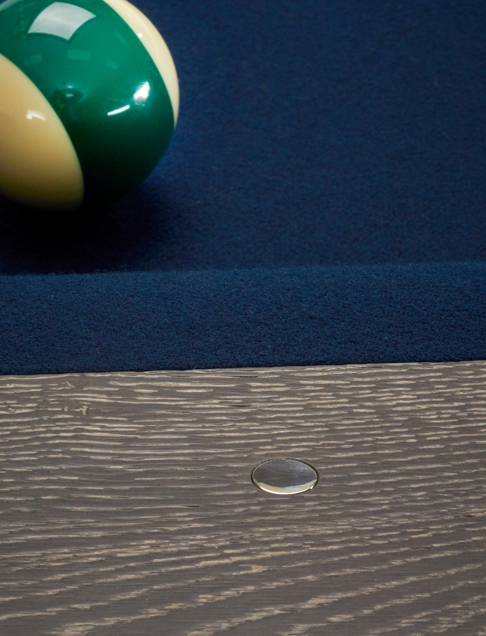 Brunswick Brescia 8ft American Billiards Table with Drop Pocket - Dark Charcoal