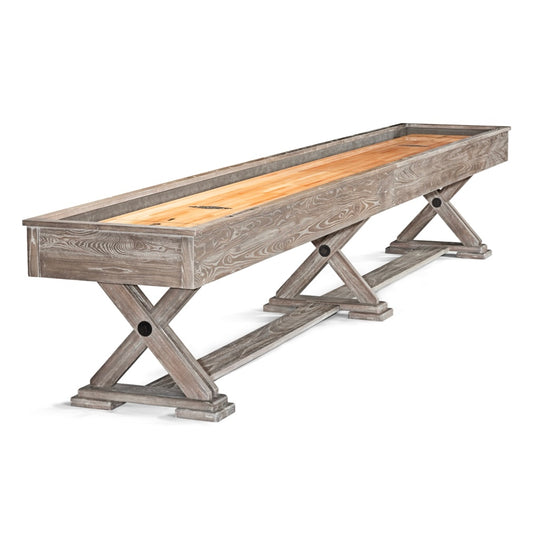 Brunswick Brixton 14ft Shuffleboard Table - Driftwood
