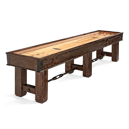 Brunswick Canton 14ft Shuffleboard Table - Black Forest