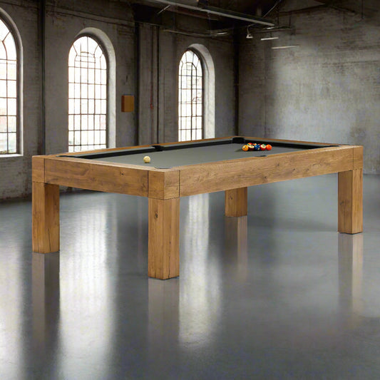Brunswick Parsons American Pool Table - Natural Dry Oak