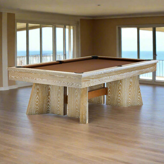 Brunswick Sagrada American Pool Table - Sandwashed. 