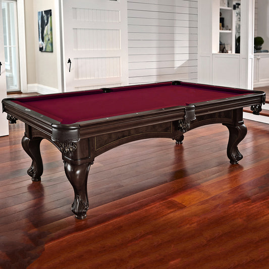Brunswick Santini 8ft American Pool Table - Espresso