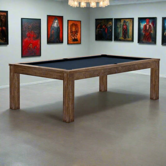 A Brunswick Soho American Pool Table in Nutmeg color