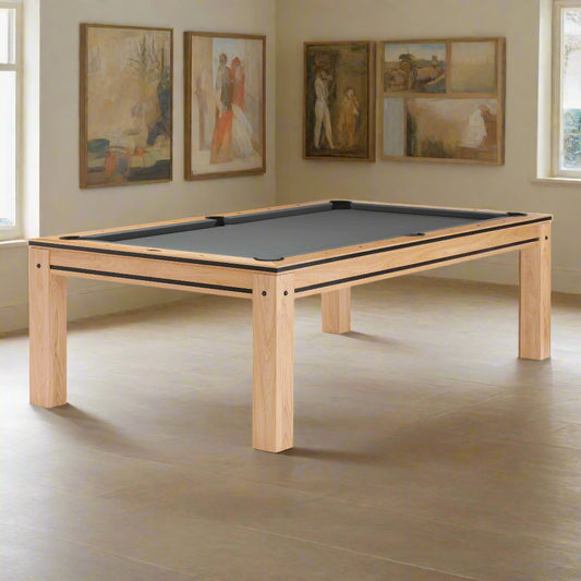 Brunswick Hickory 8ft American Pool Table. 