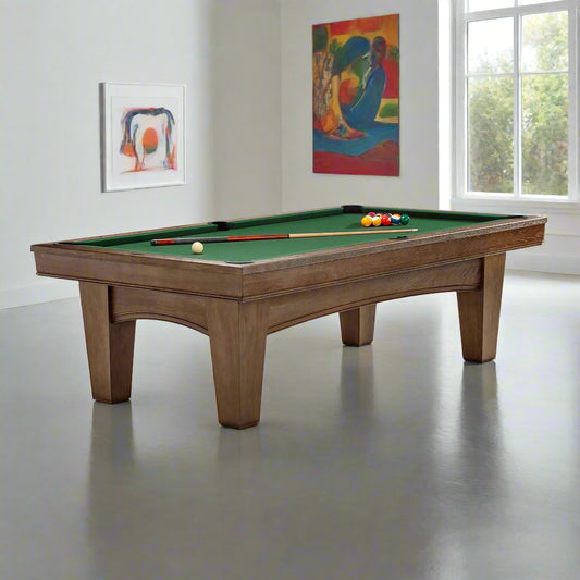 Brunswick Winfield 8ft American Pool Table - Nutmeg