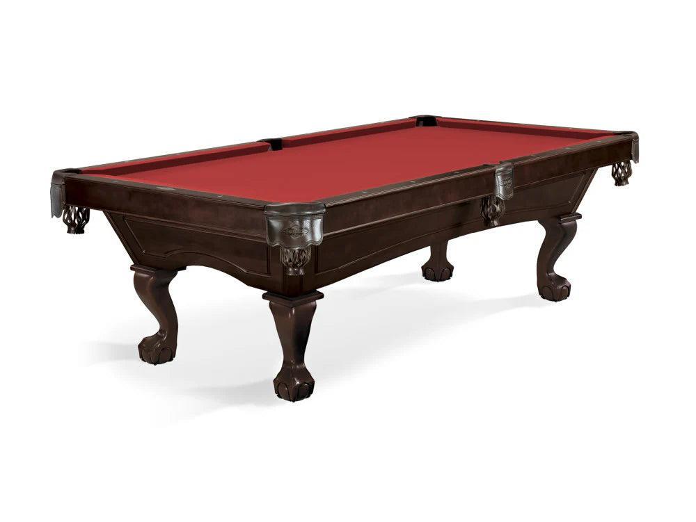 Brunswick Allenton 8ft American Pool Table with Ball And Claw Leg - Espresso - Games Room