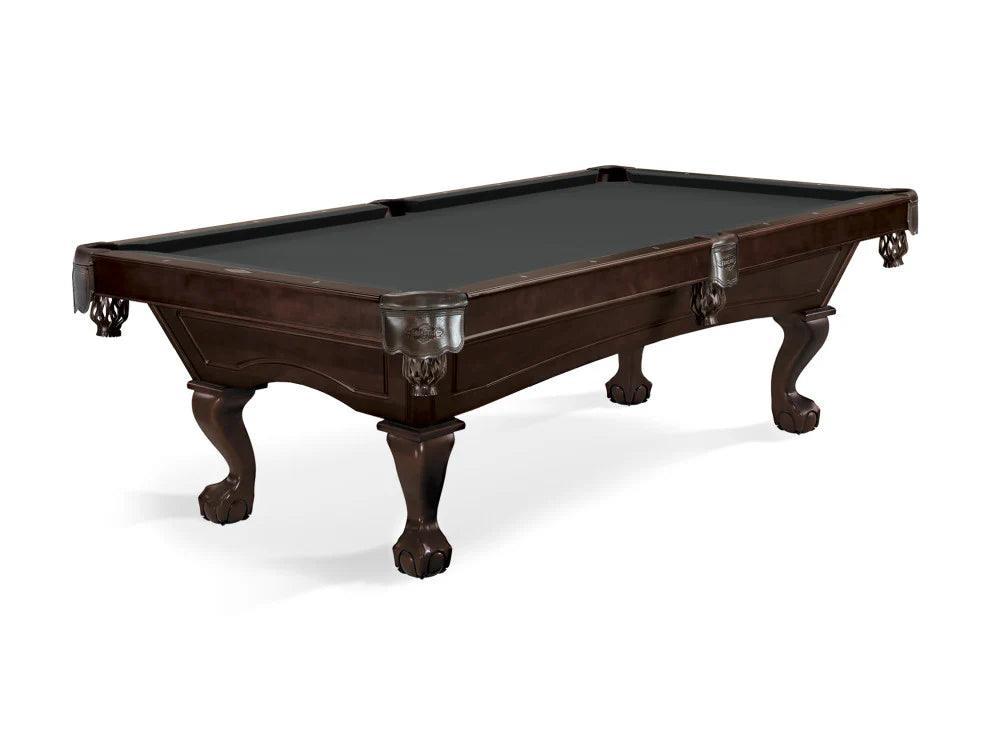 Brunswick Allenton 8ft American Pool Table with Ball And Claw Leg - Espresso - Games Room