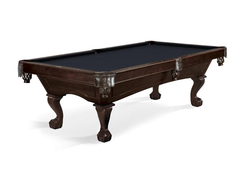 Brunswick Allenton 8ft American Pool Table with Ball And Claw Leg - Espresso - Games Room