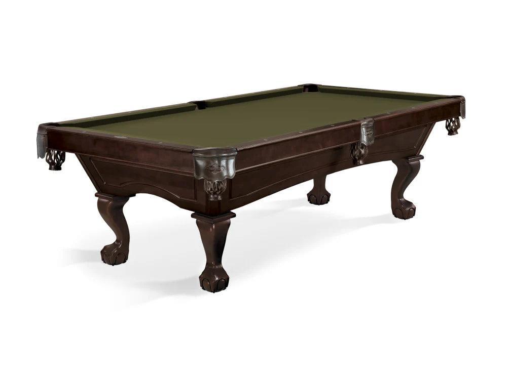 Brunswick Allenton 8ft American Pool Table with Ball And Claw Leg - Espresso - Games Room