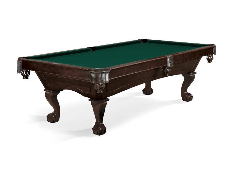 Brunswick Allenton 8ft American Pool Table with Ball And Claw Leg - Espresso - Games Room