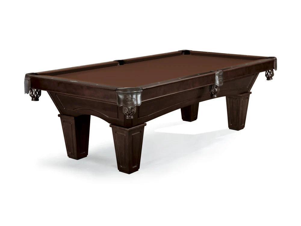 Brunswick Allenton 8ft American Pool Table with Tapered Leg - Espresso - Games Room