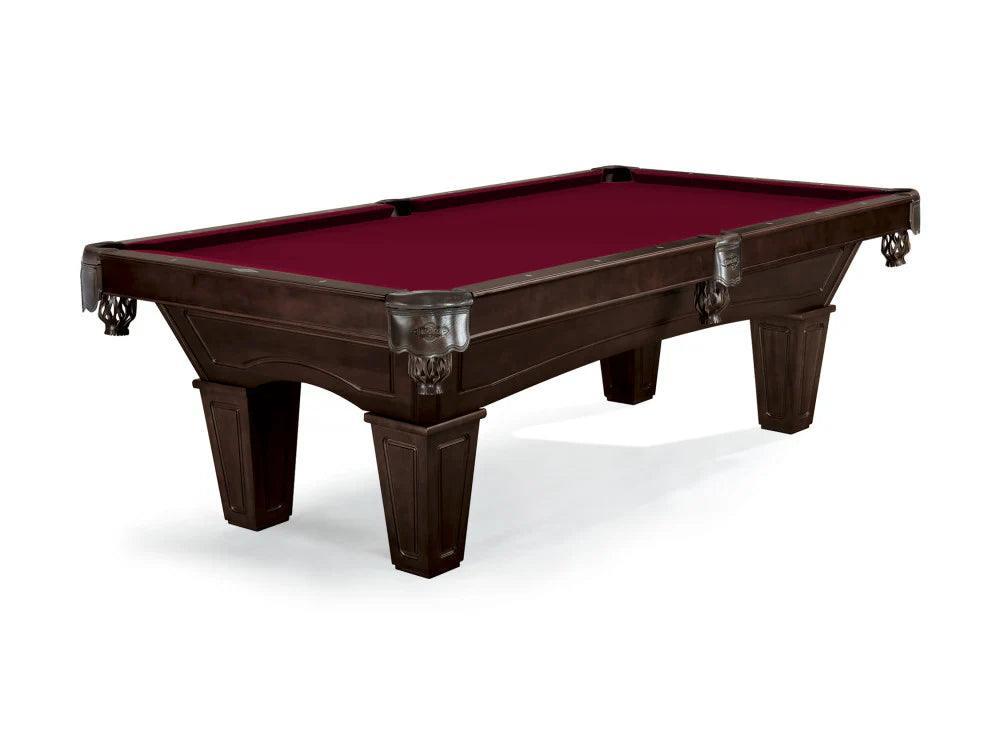 Brunswick Allenton 8ft American Pool Table with Tapered Leg - Espresso - Games Room