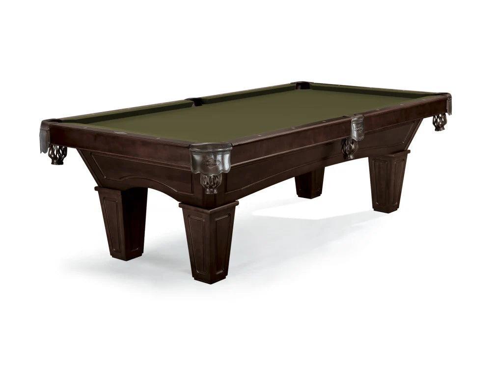 Brunswick Allenton 8ft American Pool Table with Tapered Leg - Espresso - Games Room