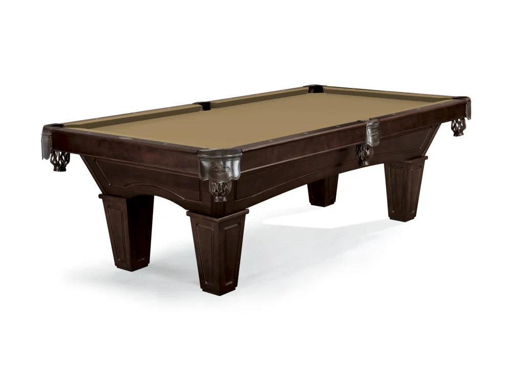 Brunswick Allenton 8ft American Pool Table with Tapered Leg - Espresso - Games Room
