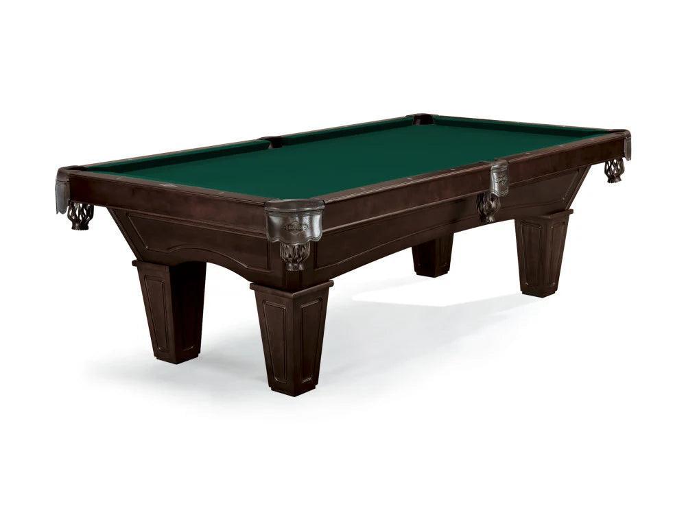 Brunswick Allenton 8ft American Pool Table with Tapered Leg - Espresso - Games Room
