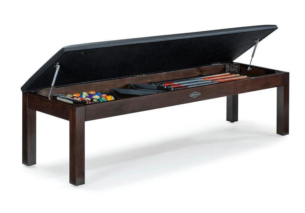 Brunswick Allenton 8ft American Pool Table with Ball And Claw Leg - Espresso - Games Room