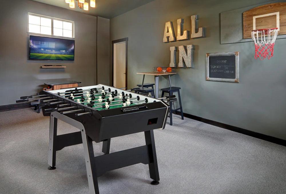 Brunswick Corner Kick Foosball Table - Games Room