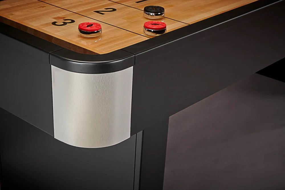 Brunswick Delray 12ft Shuffleboard Table - Matte Black - Games Room