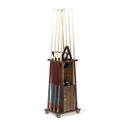 Brunswick Heritage Floor Cue Rack - Coffee (add on)