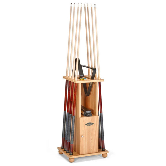 Brunswick Floor Cue Rack - Heritage Hickory (add on)