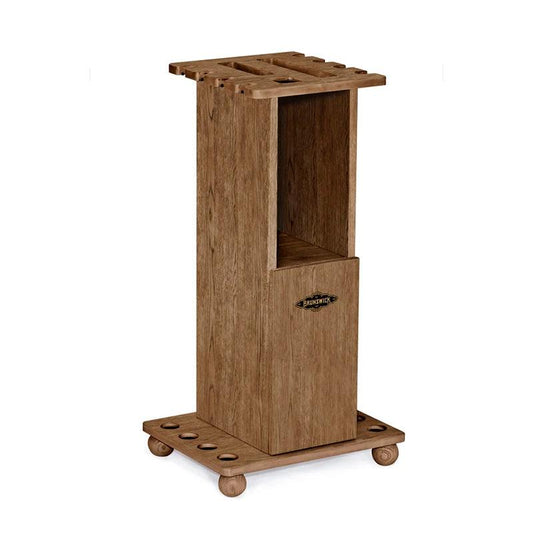 Brunswick Heritage Floor Cue Rack - Rustic (add on) - Games Room